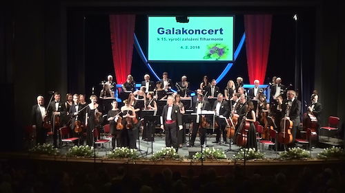 záznam Galakoncertu k 15. výročí založení filharmonie